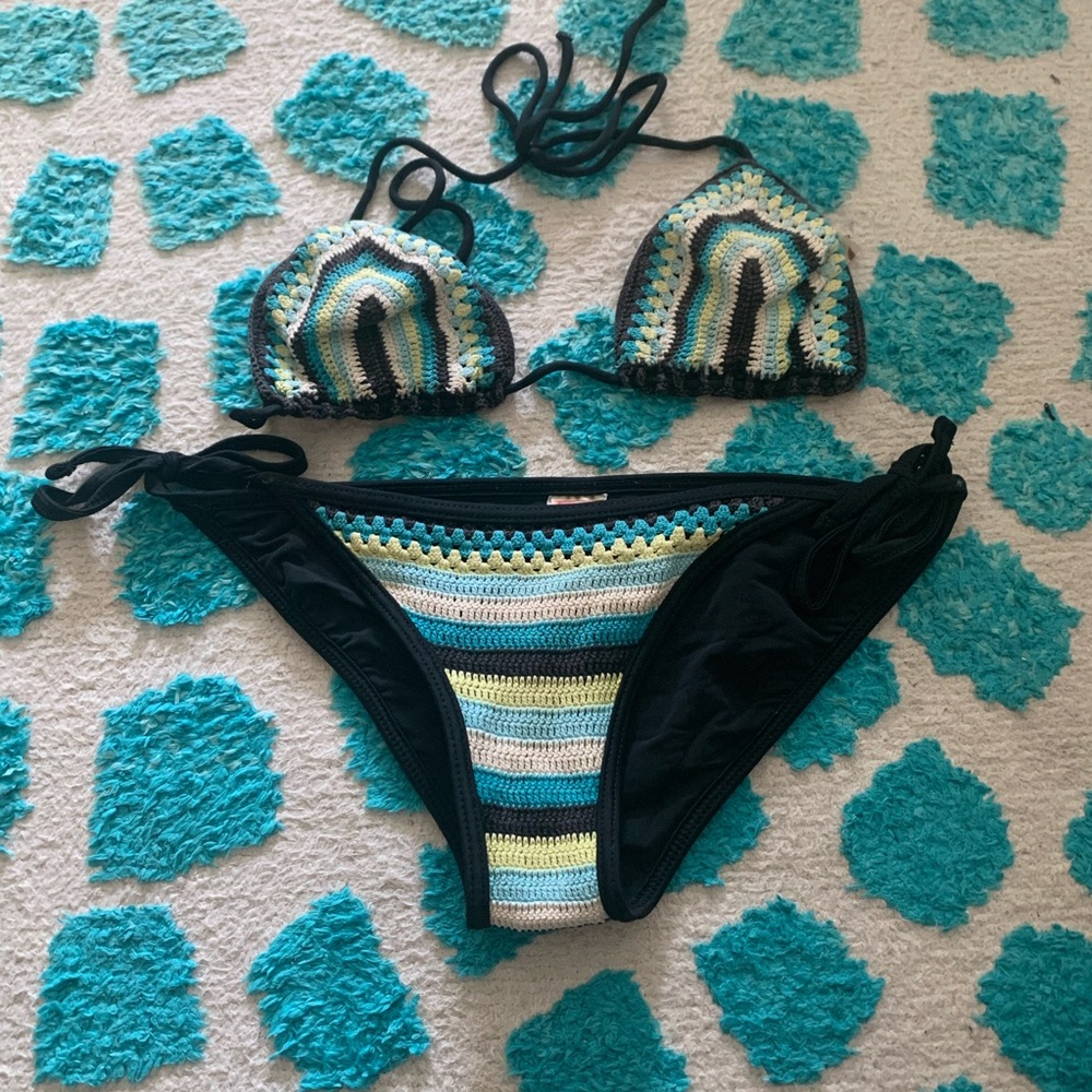 Roxy Knit swimsuit set (M)